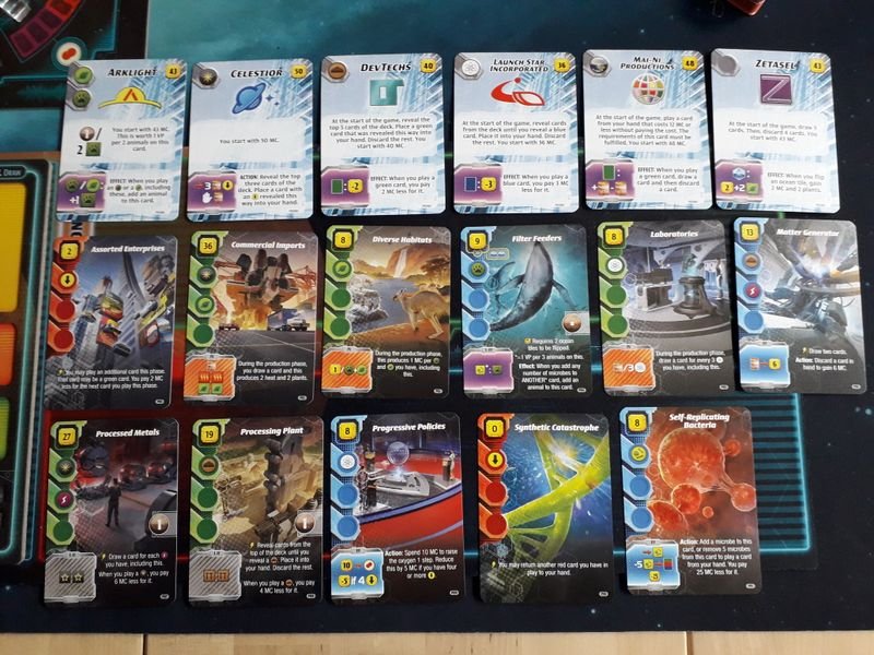 Terraforming Mars : Expédition Arès - Cartes Promos