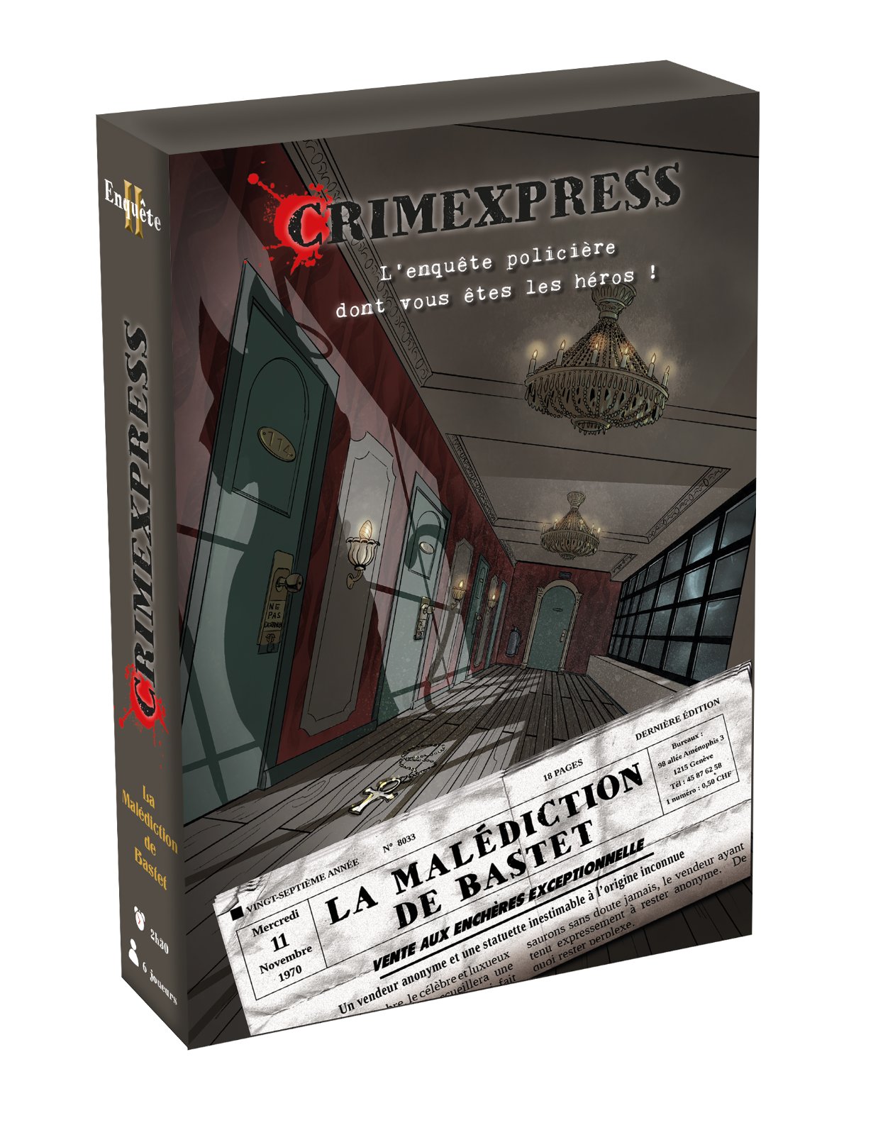 Crimexpress - La Malédiction de Bastet