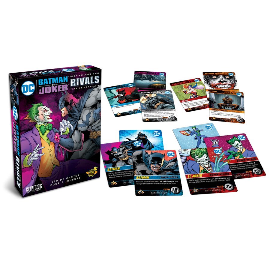 DC Comics Deck Building Game : Extension : RIVALS, BATMAN VS JOKER