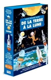 De La Terre À La Lune - Puzzle Et Livre