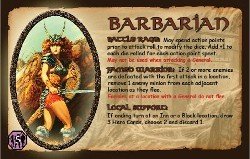 Defenders of the Realm - The Barbarian