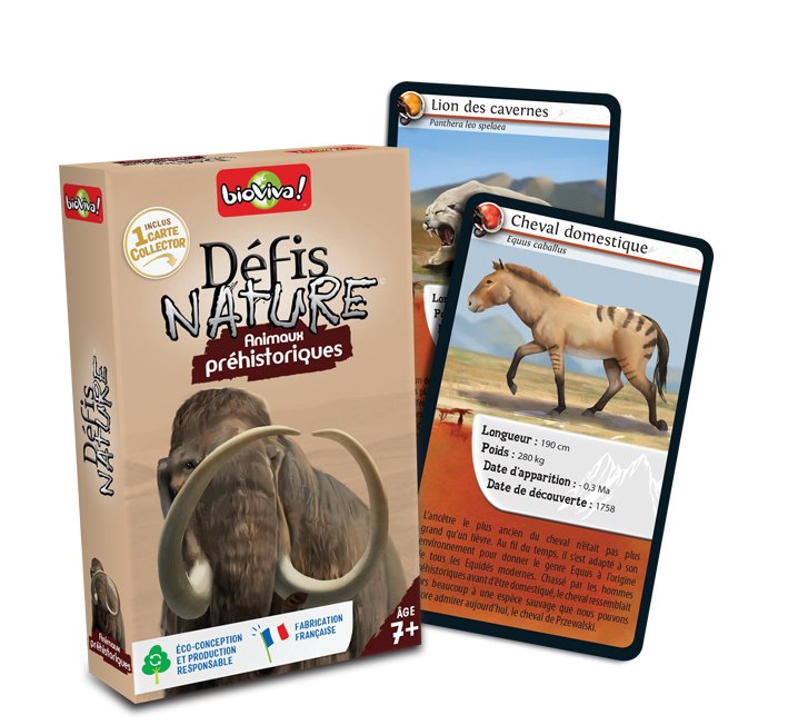 Photo: Défis Nature - Animaux préhistoriques