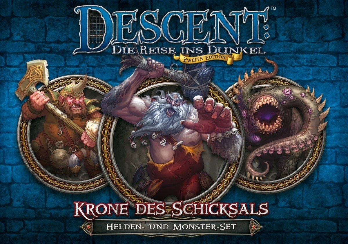 Descent 2. Edition: Krone des Schicksals: Helden- und Monster-Set