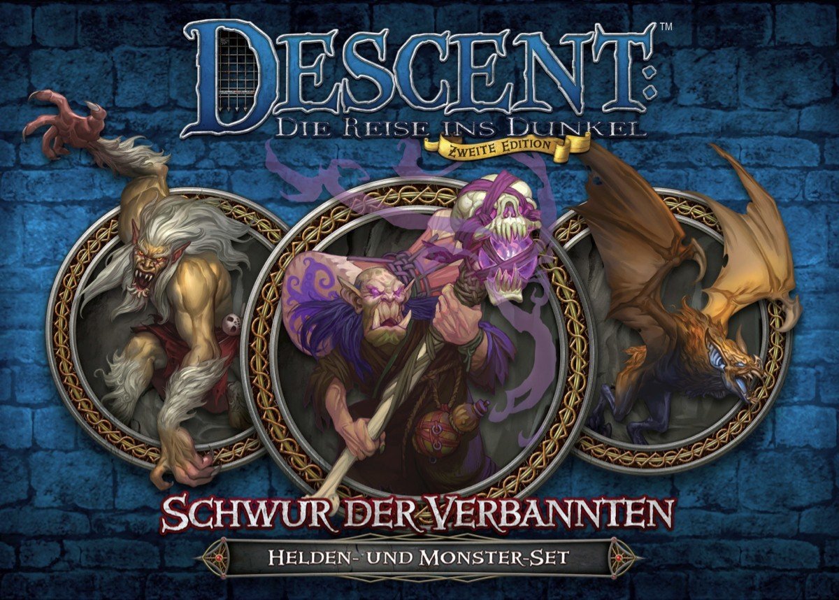 Descent 2. Edition: Schwur der Verbannten: Helden- und Monster-Set