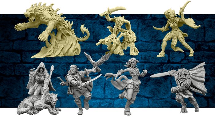 Descent V2 - Extension Héros & Monstres : A l'Etat Sauvage