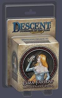 Descent : Voyages dans les Ténèbres ! - Pack Lieutenant Lady Eliza Farrow