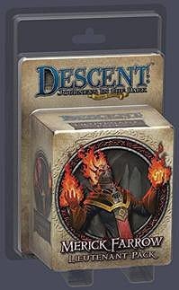 Descent : Voyages dans les Ténèbres ! - Pack Lieutenant Merick Farrow