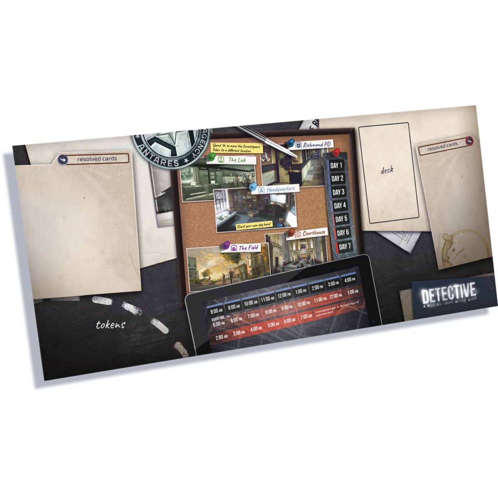 Detective - Playmat