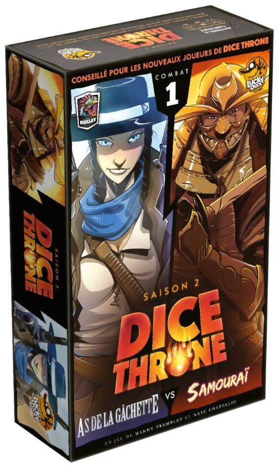 Dice Throne - As de la gâchette vs Samouraï - Saison 2