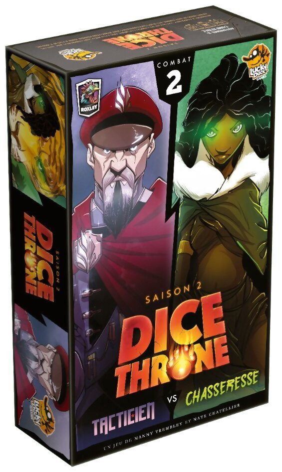 Dice Throne - Tacticien vs Chasseresse - Saison 2