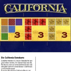 Die California Extrakarte