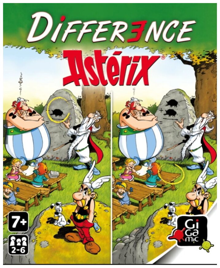 Différence Astérix - Goodie