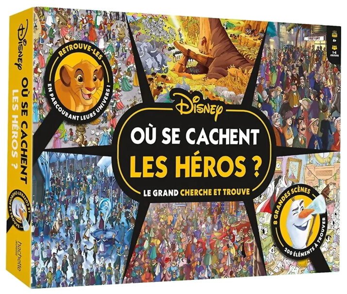 Disney - Où Se Cachent Les Héros - Le Grand Cherche Et Trouve
