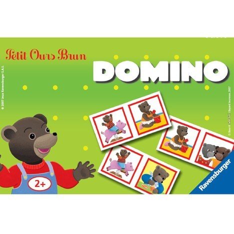 Domino Petit Ours Brun