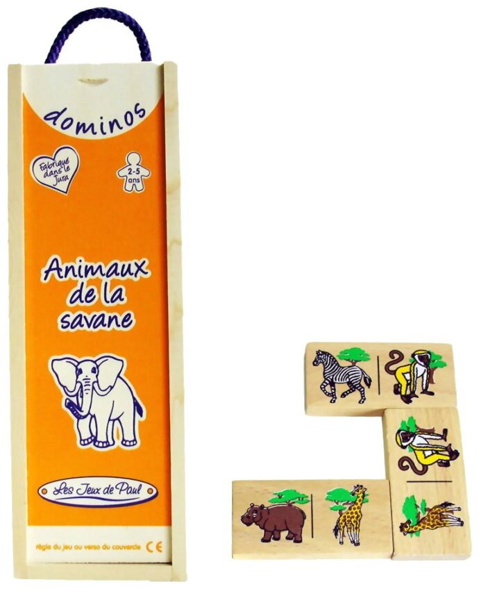 Dominos Animaux De La Savane