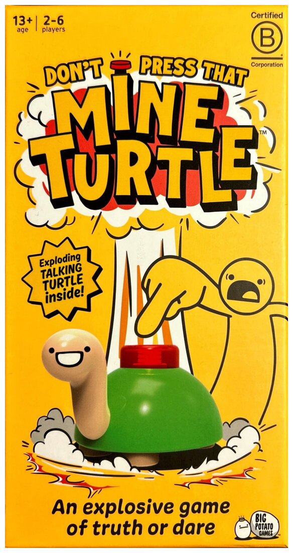 Don't Press That Mine Turtle