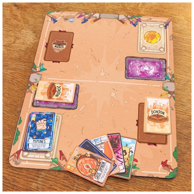 Donjon & Procrastination - Tapis de Jeu - Arène
