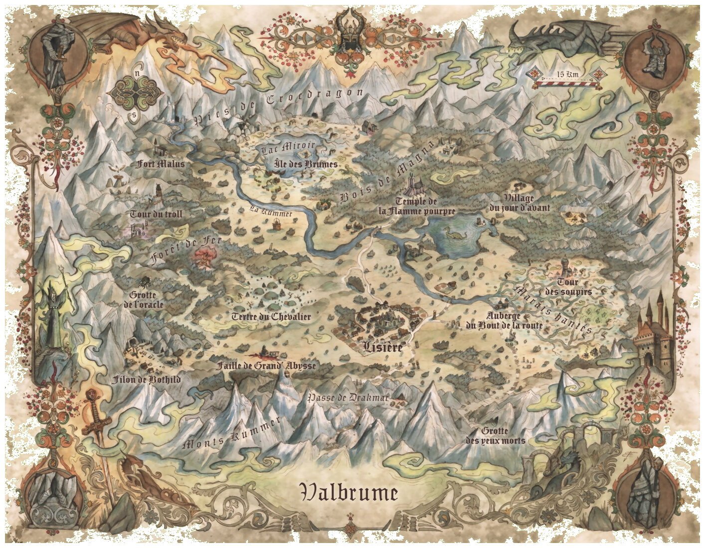 Dragonbane - Carte Géante