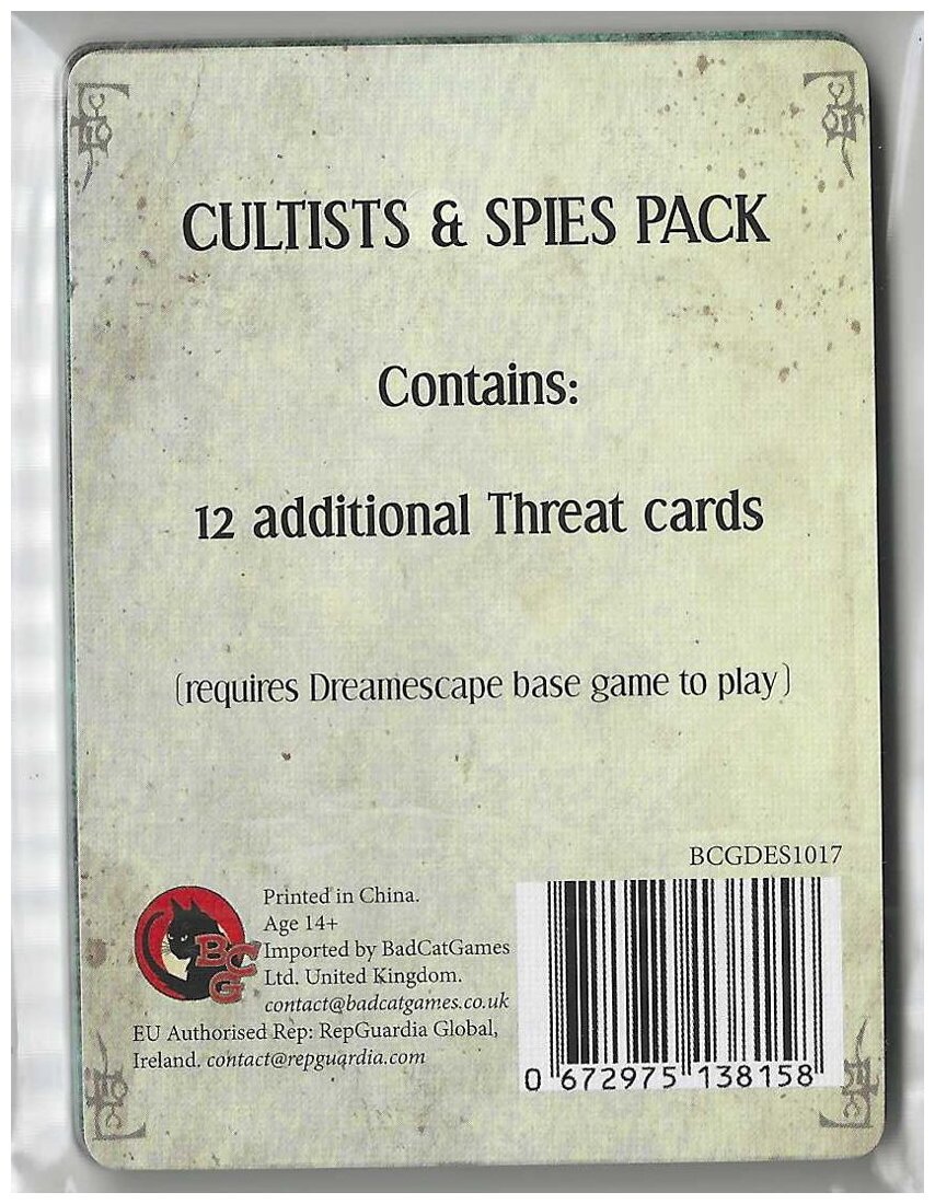 Dreamescape - Cultists & Spies Pack