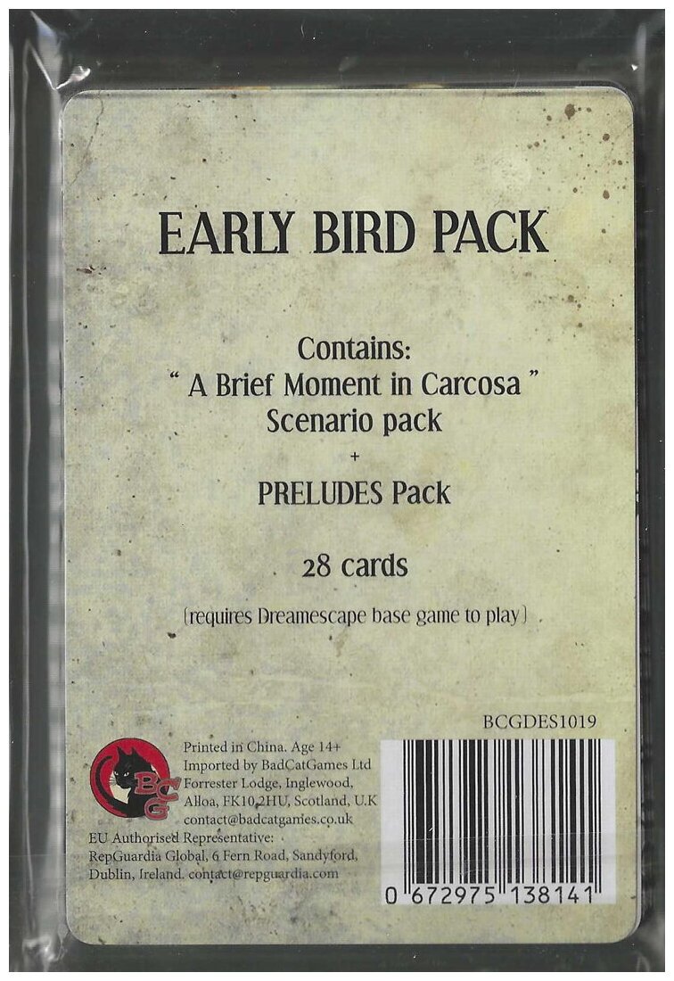 Dreamescape - Early Bird Pack