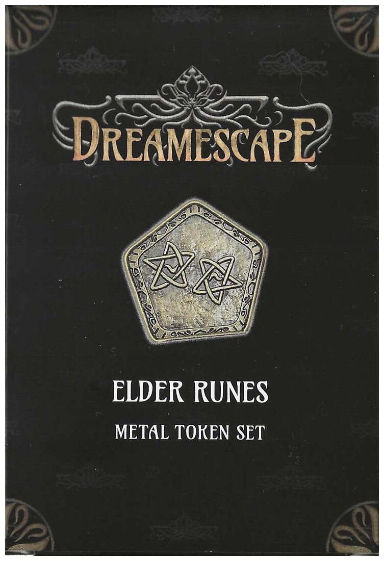 Dreamescape - Elder Runes Metal Token Set