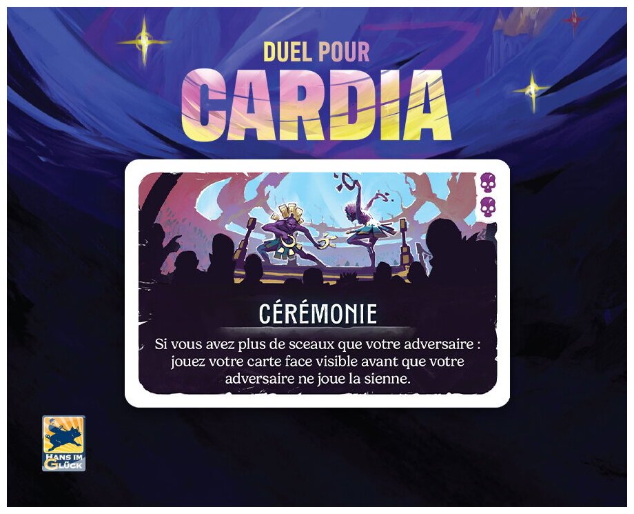 Duel Pour Cardia - Cérémonie