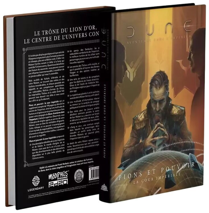 Dune Aventures Dans L'imperium - Pions Et Pouvoir La Cour Impériale