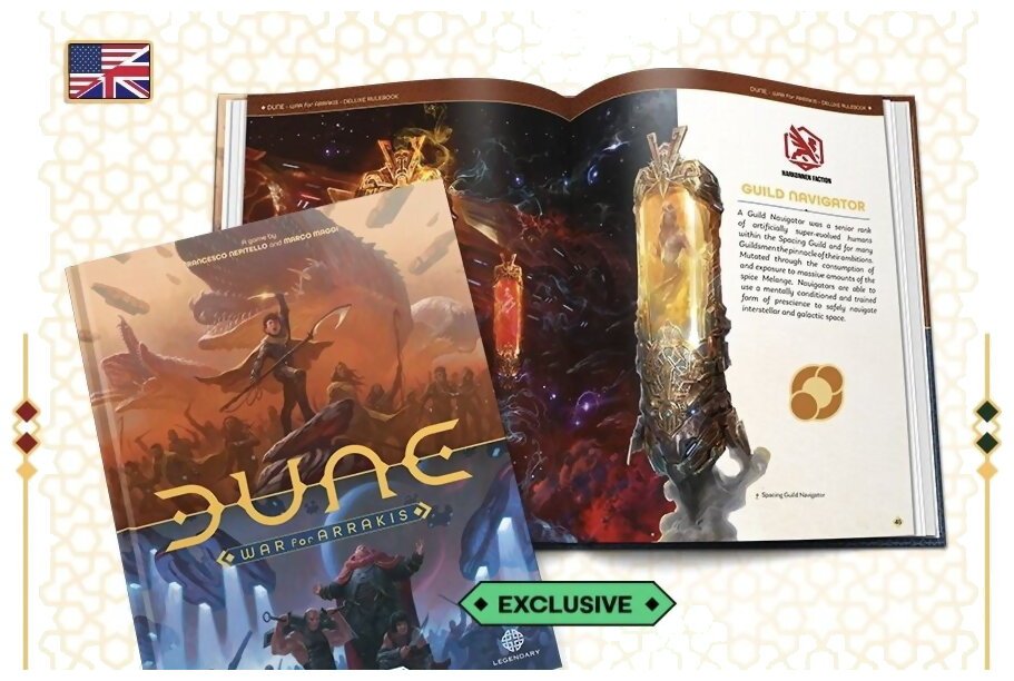 Dune War For Arrakis - Deluxe Rulebook