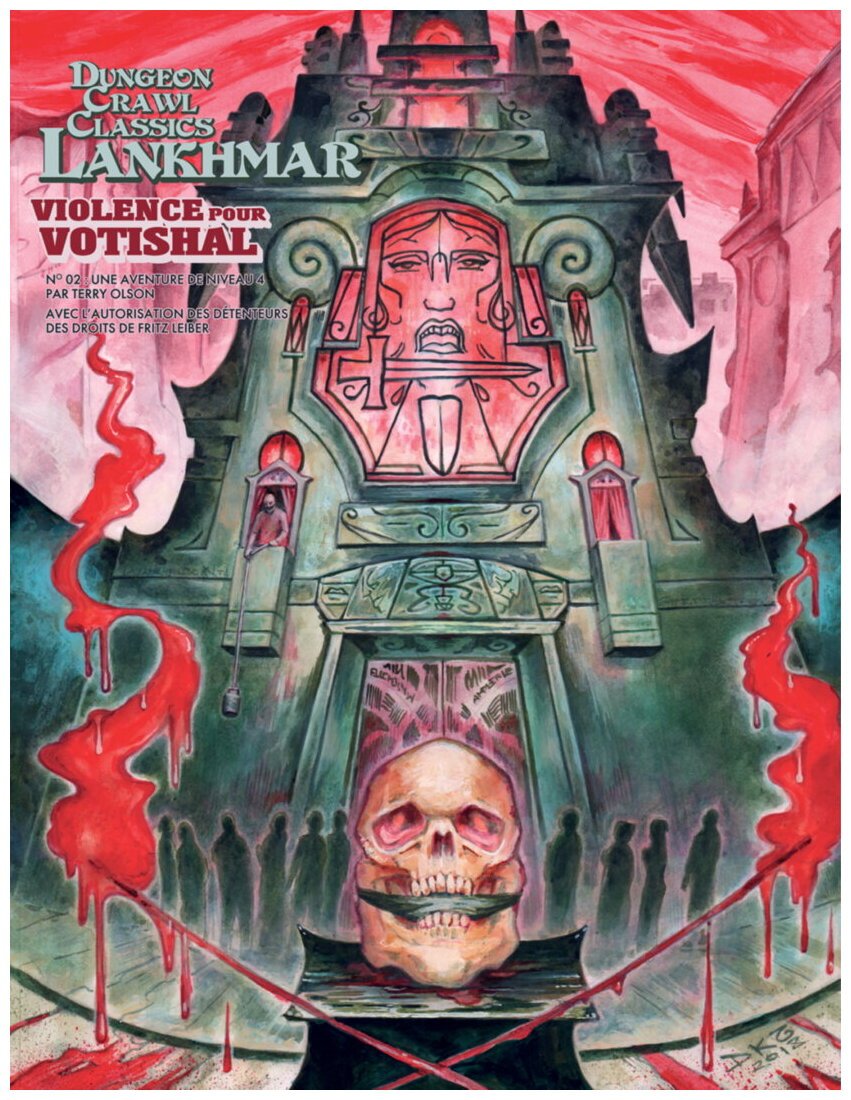 Dungeon Crawl Classics Lankhmar - Violence Pour Votishal