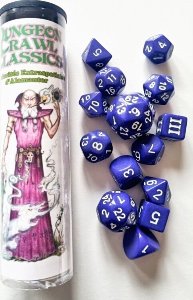 Dungeon Crawl Classics - Set de 14 dés - Les angularités extraspatiales d'Alamenter