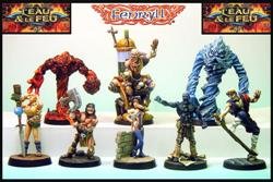 Dungeon Twister : L'eau et le feu (Figurines)