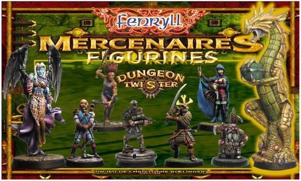 Dungeon Twister : Mercenaires (Figurines)