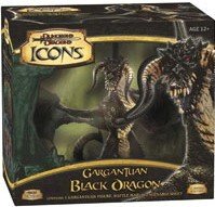 Dungeons & Dragons Miniatures : Gargantuan Black Dragon