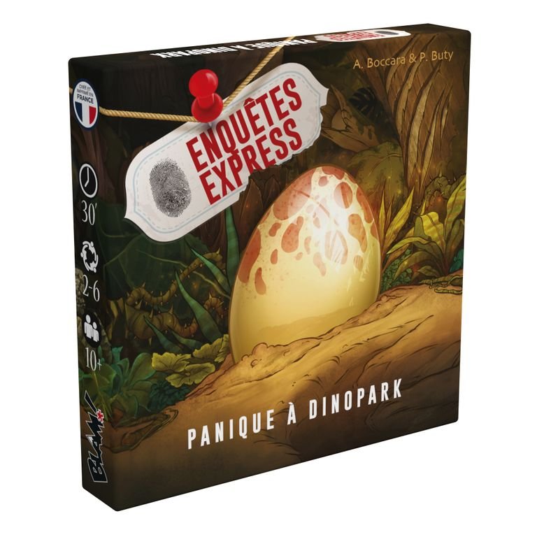 Enquêtes Express - Panique à Dinopark