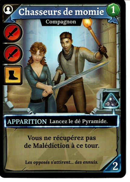 Clank ! La Malédiction de la Momie - Goodie : Chasseurs de Momie