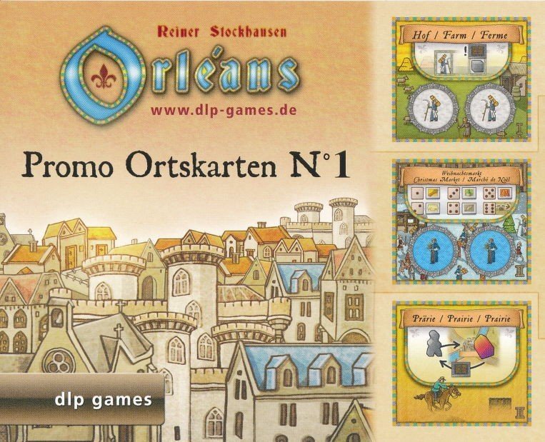 Orléans - Extension "Tuiles promotionnelles de Lieu - Promo Place Tiles - Promo Ortskarten n° 1"