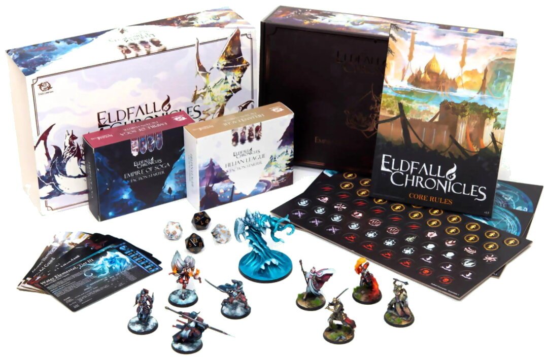 Eldfall Chronicles - Empire Of Soga Vs. Helian League - Two-Player Starter Set
