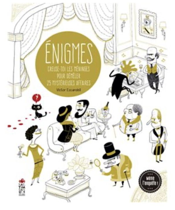 Enigmes Creuse-Toi Les Méninges Pour Démêler 25 Mystérieuses Affaires