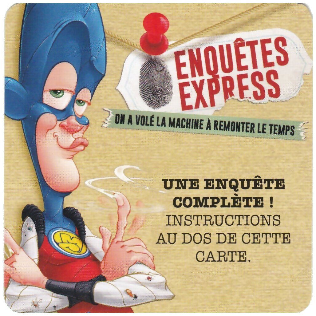 Enquêtes express - On a volé la machine à remonter le temps - Enquête Démo