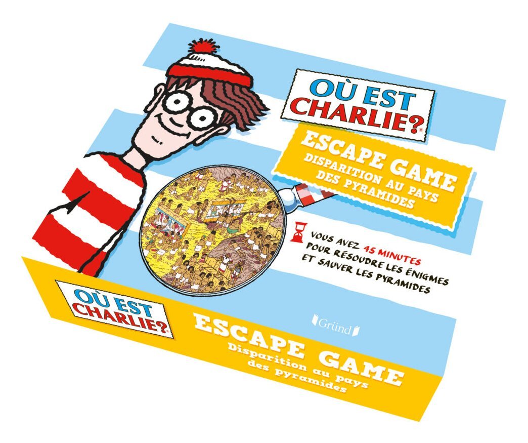 Escape Box - Disparition au Pays des Pyramides - Où est Charlie ?