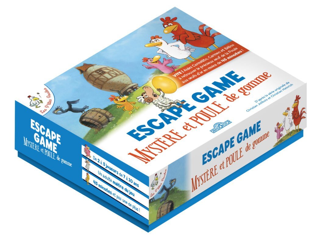 Escape Game - Mystère et poule de gomme