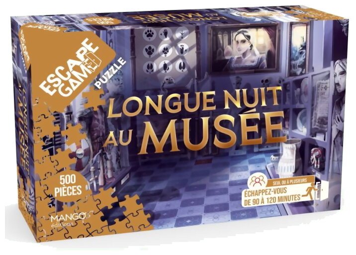 Escape Game Puzzle - Longue Nuit Au Musée - 500 pièces