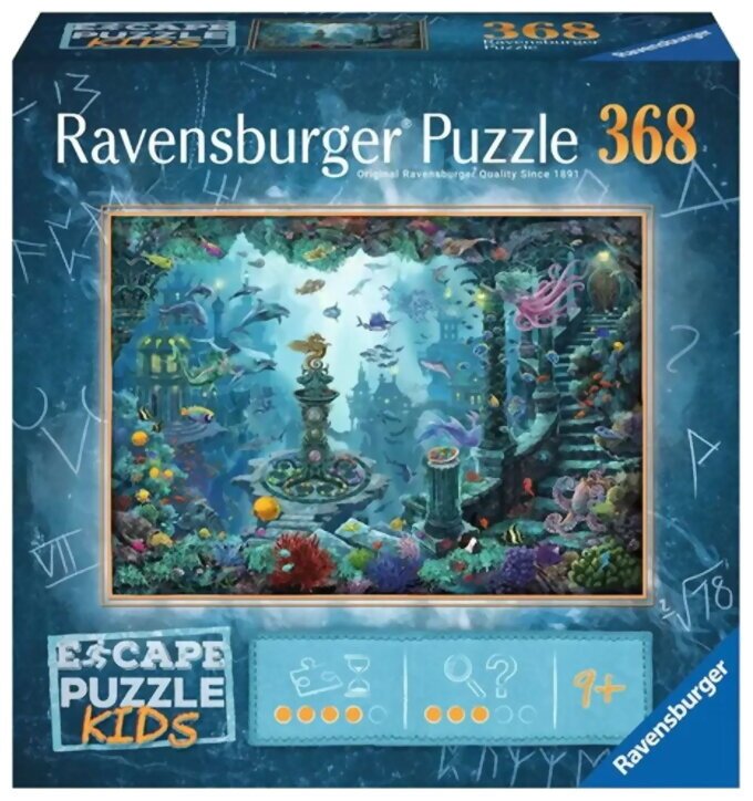Escape Puzzle Kids - Au Royaume Sous-Marin - 368 Pièces