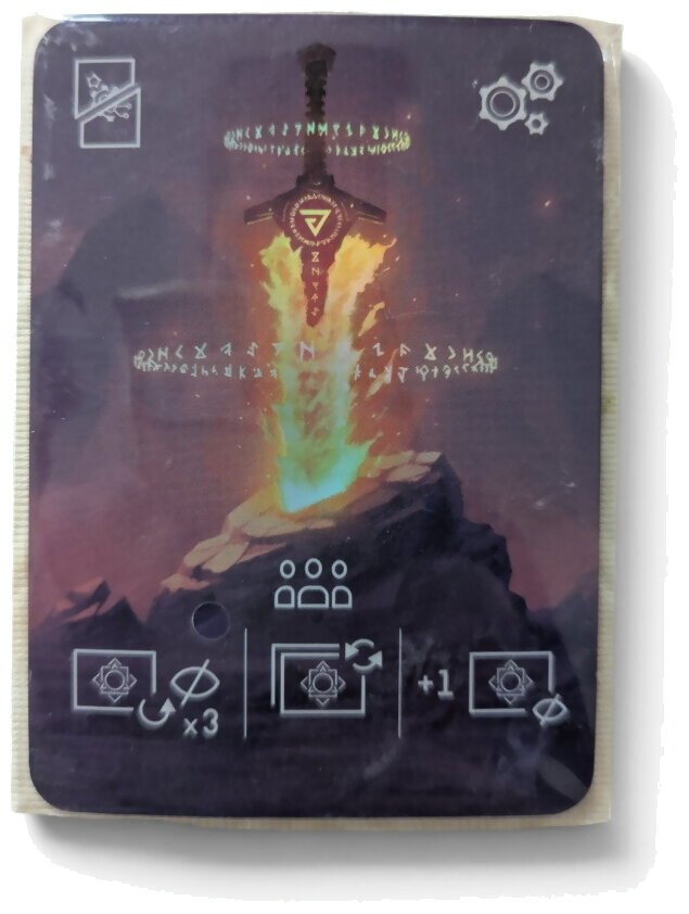 Eternitium - Epée Runic Golden Foil