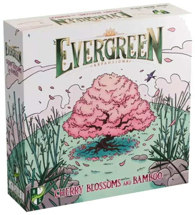 Evergreen - Cherry Blossoms And Bamboo