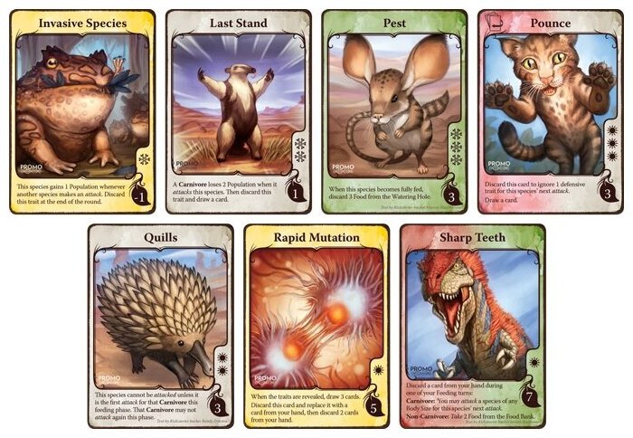 Evolution - Foiled Promo Card Pack #2