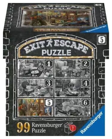 Exit Escape Puzzle 5 - Le Grenier Du Manoir - 99 Pièces
