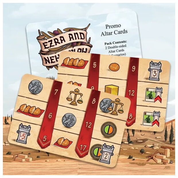 Ezra And Nehemiah - Promo Altar Cards