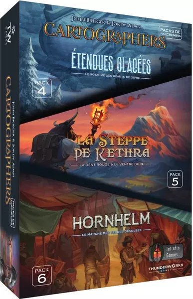 Cartographers : Pack de Parchemins 2