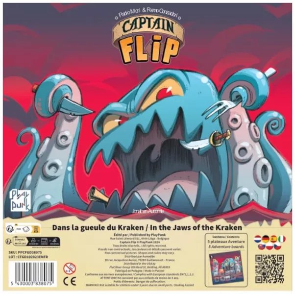 Captain Flip : Dans la gueule du Kraken